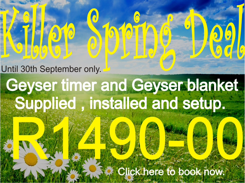 Geyser Blanket Installations