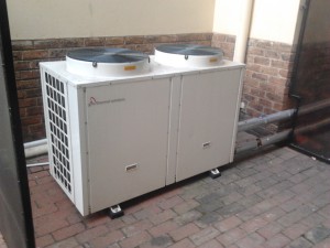 commercial heat pumps water system